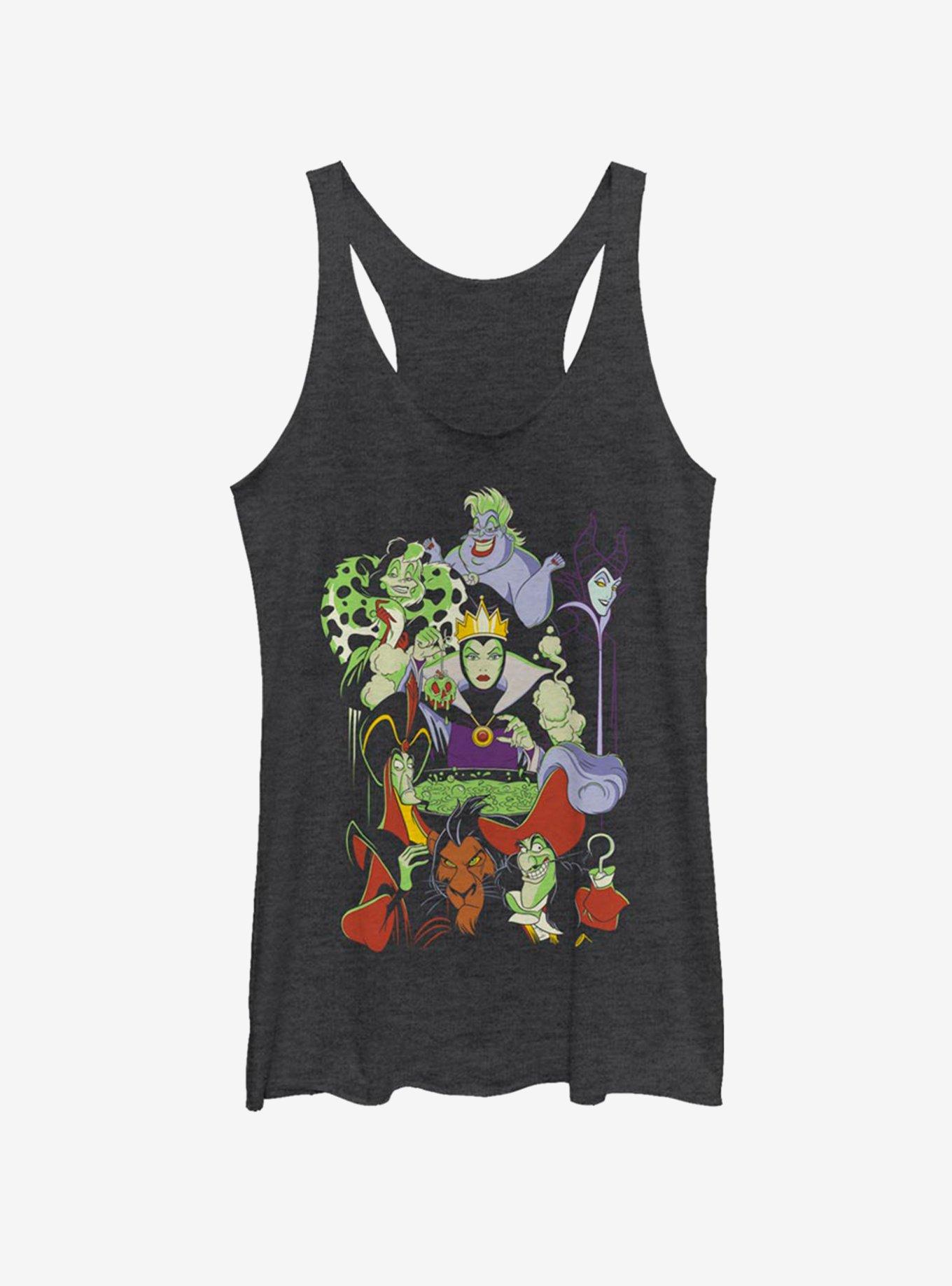 Disney Villains Worst Dinner Party Ever Girls Tank, , hi-res