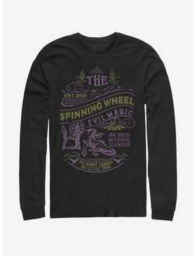 Disney Villains Maleficent Spinning Wheel Long-Sleeve T-Shirt, , hi-res