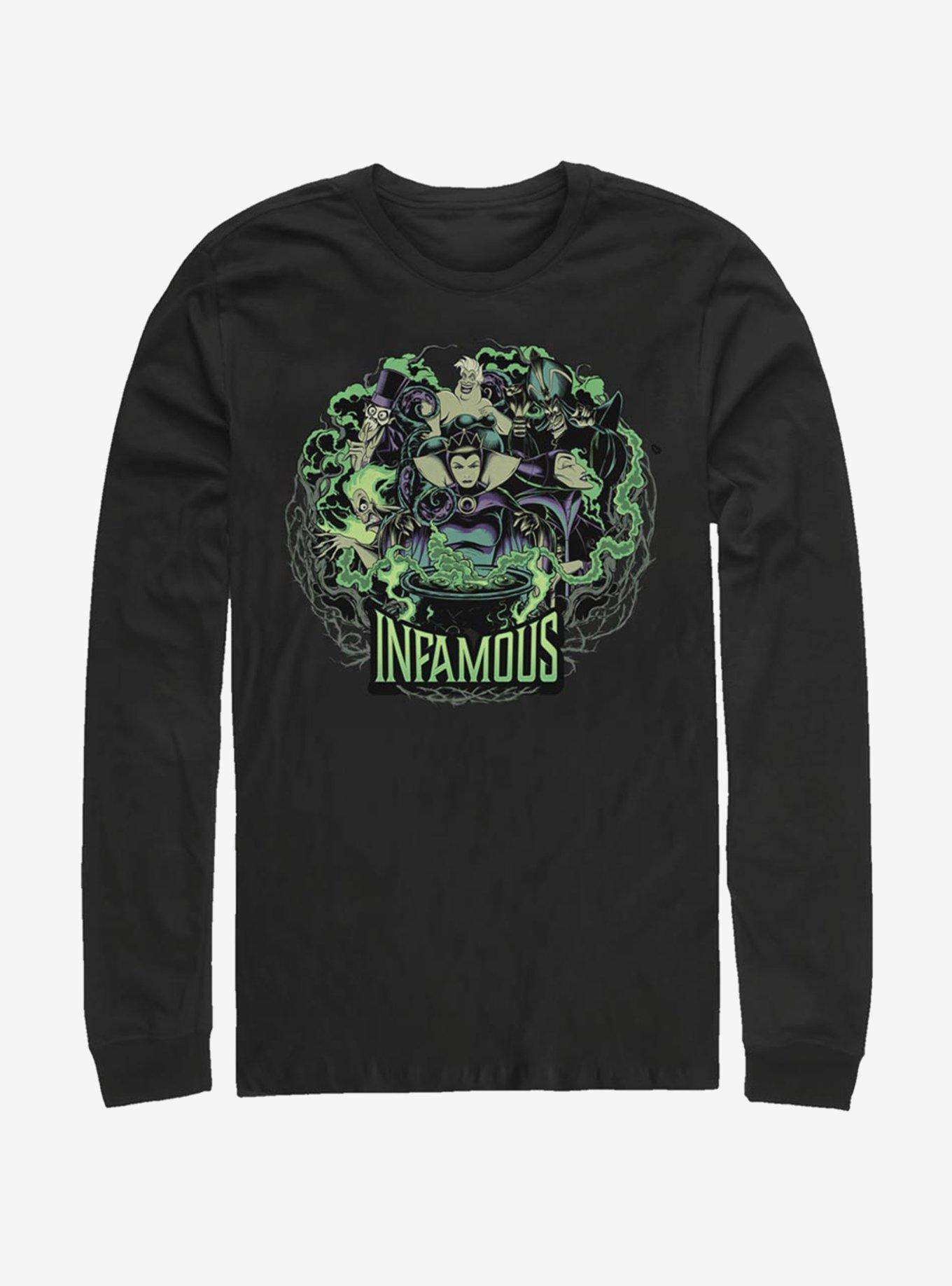 Disney Villains Epitome Of Evil Long-Sleeve T-Shirt, , hi-res