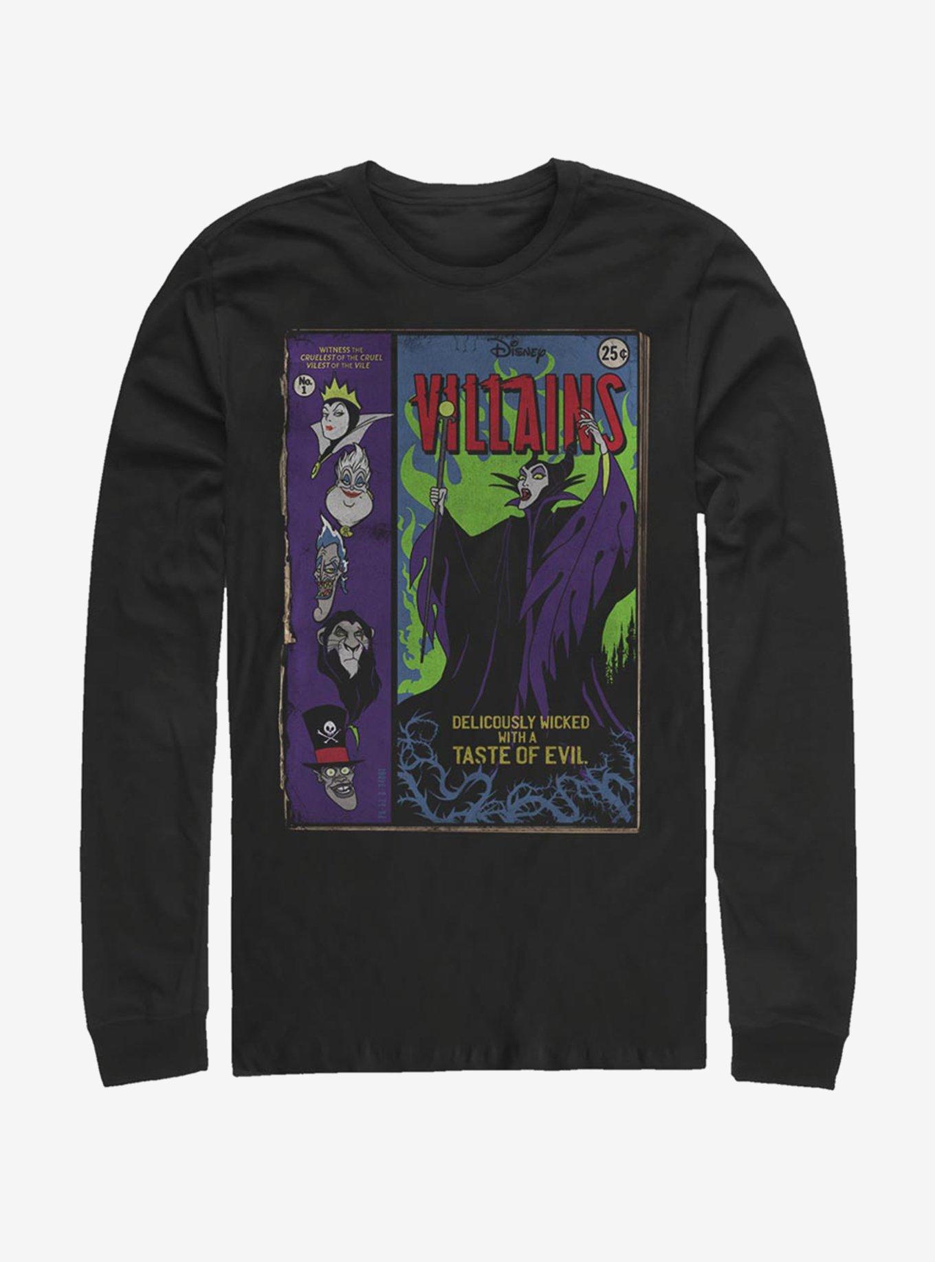 Disney Villains Spell Castor Long-Sleeve T-Shirt