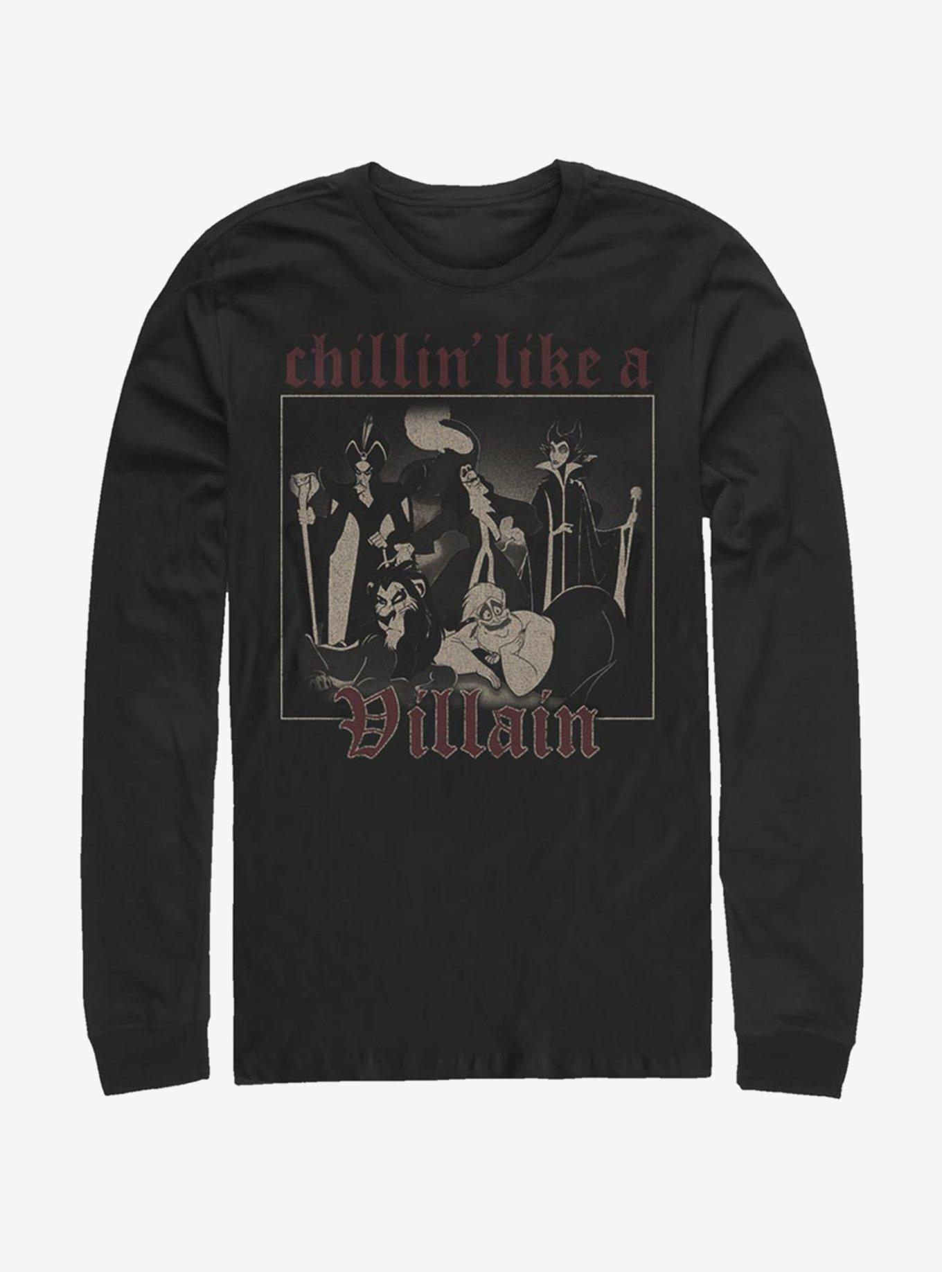 Disney Villains Villain Chill Long-Sleeve T-Shirt, , hi-res