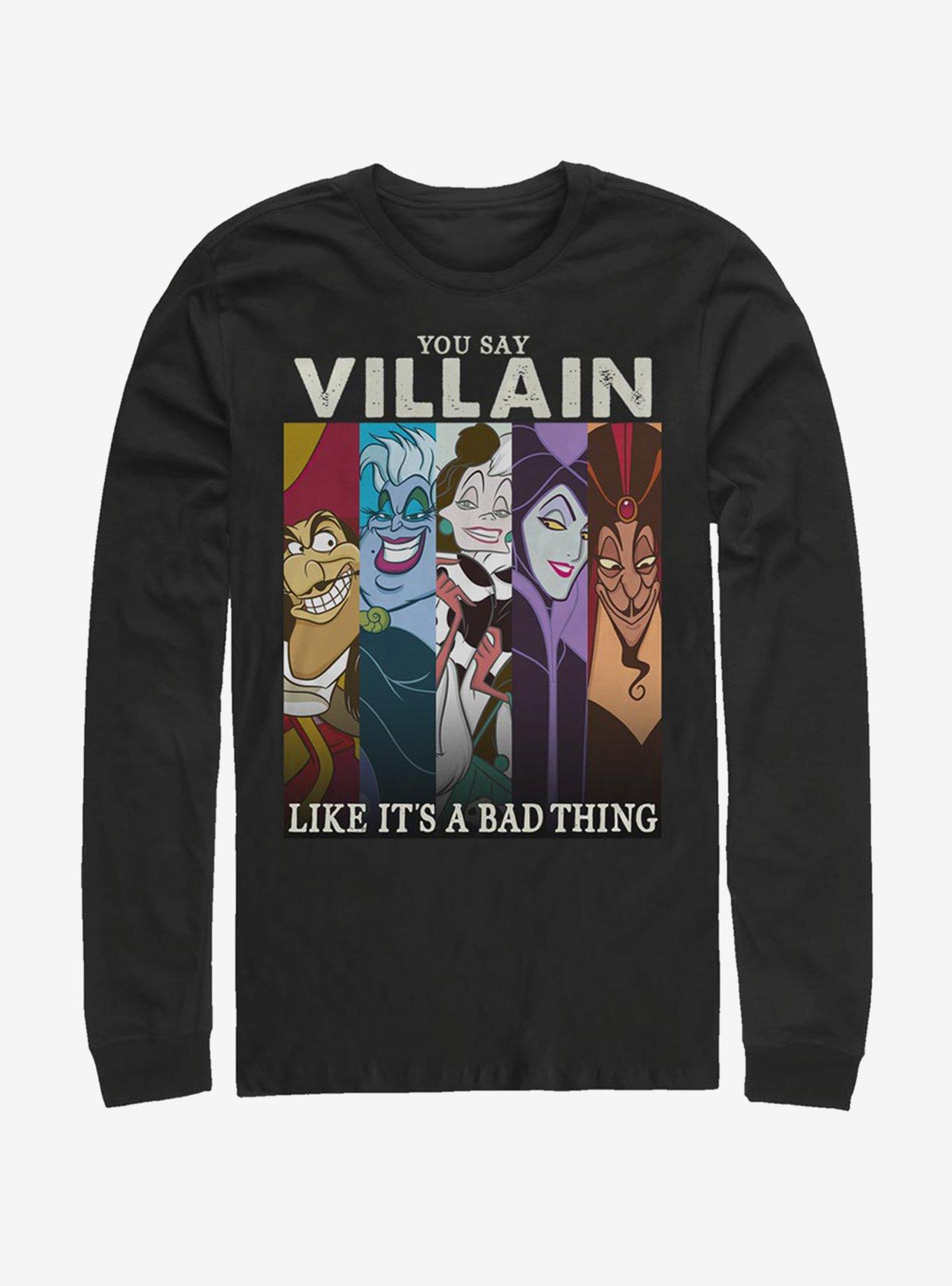 Disney Villains Villain Like Bad Long-Sleeve T-Shirt, , hi-res