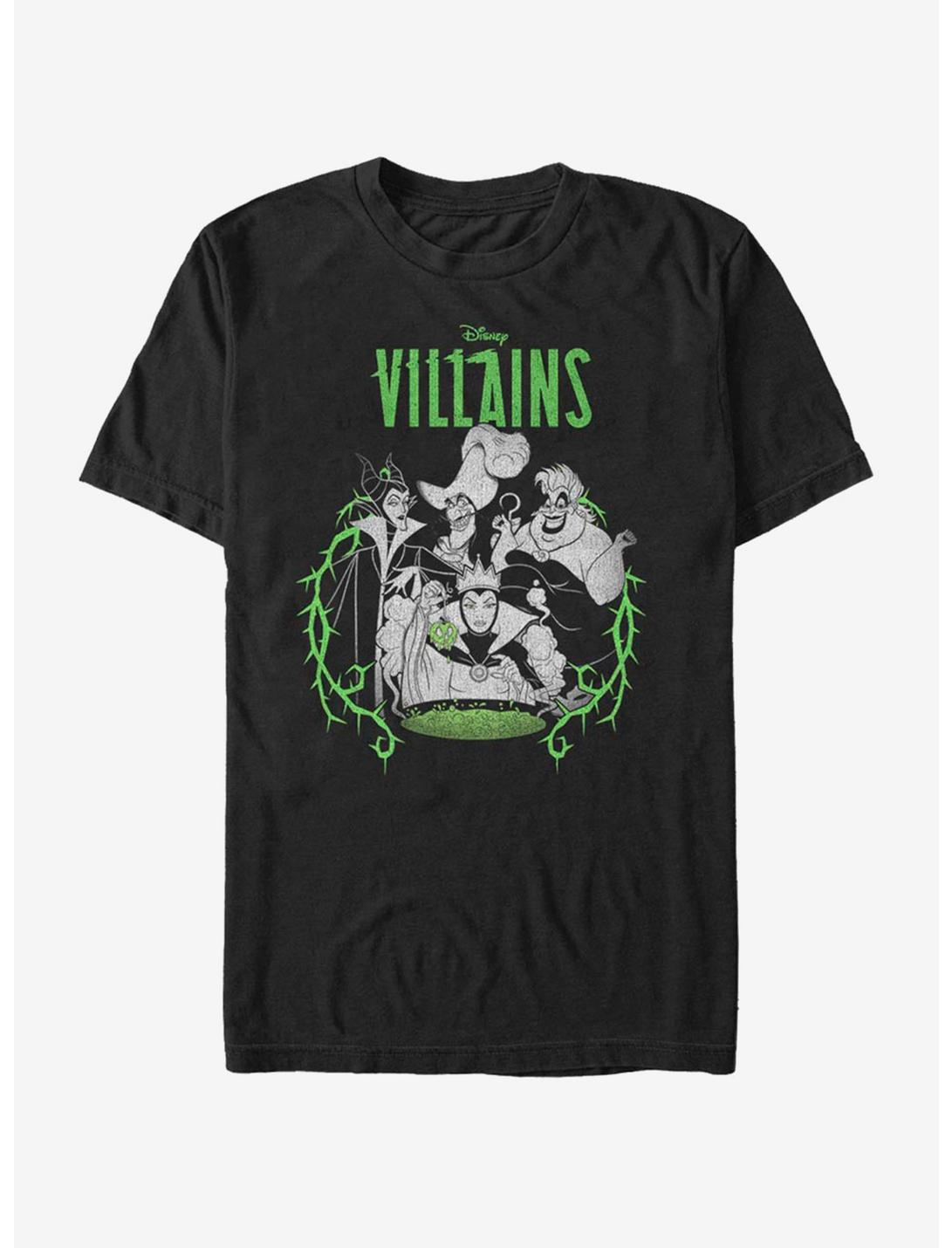 Disney Villains Villain Lockup T-Shirt, BLACK, hi-res