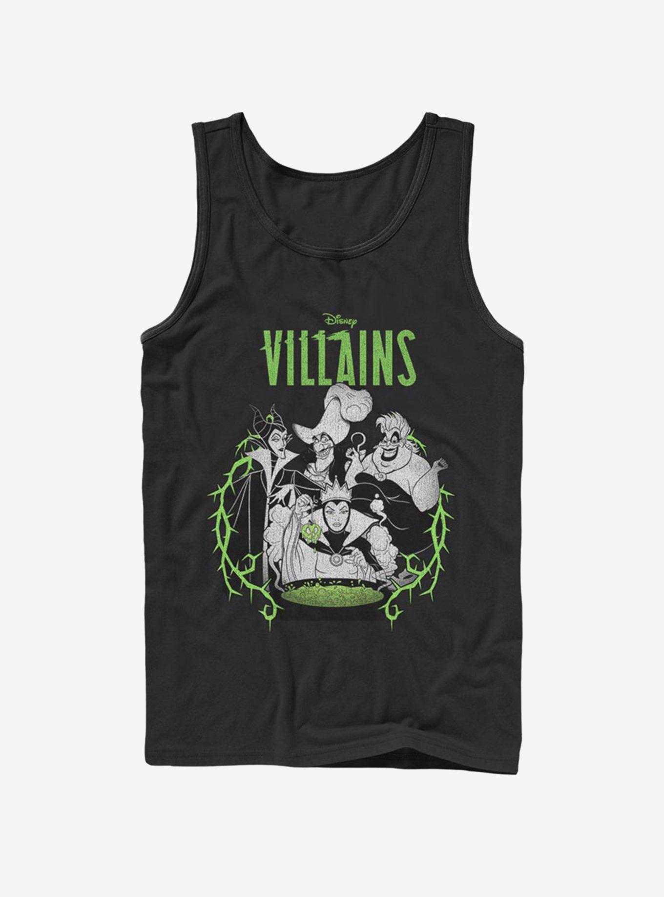 Disney Villains Villain Lockup Tank, BLACK, hi-res