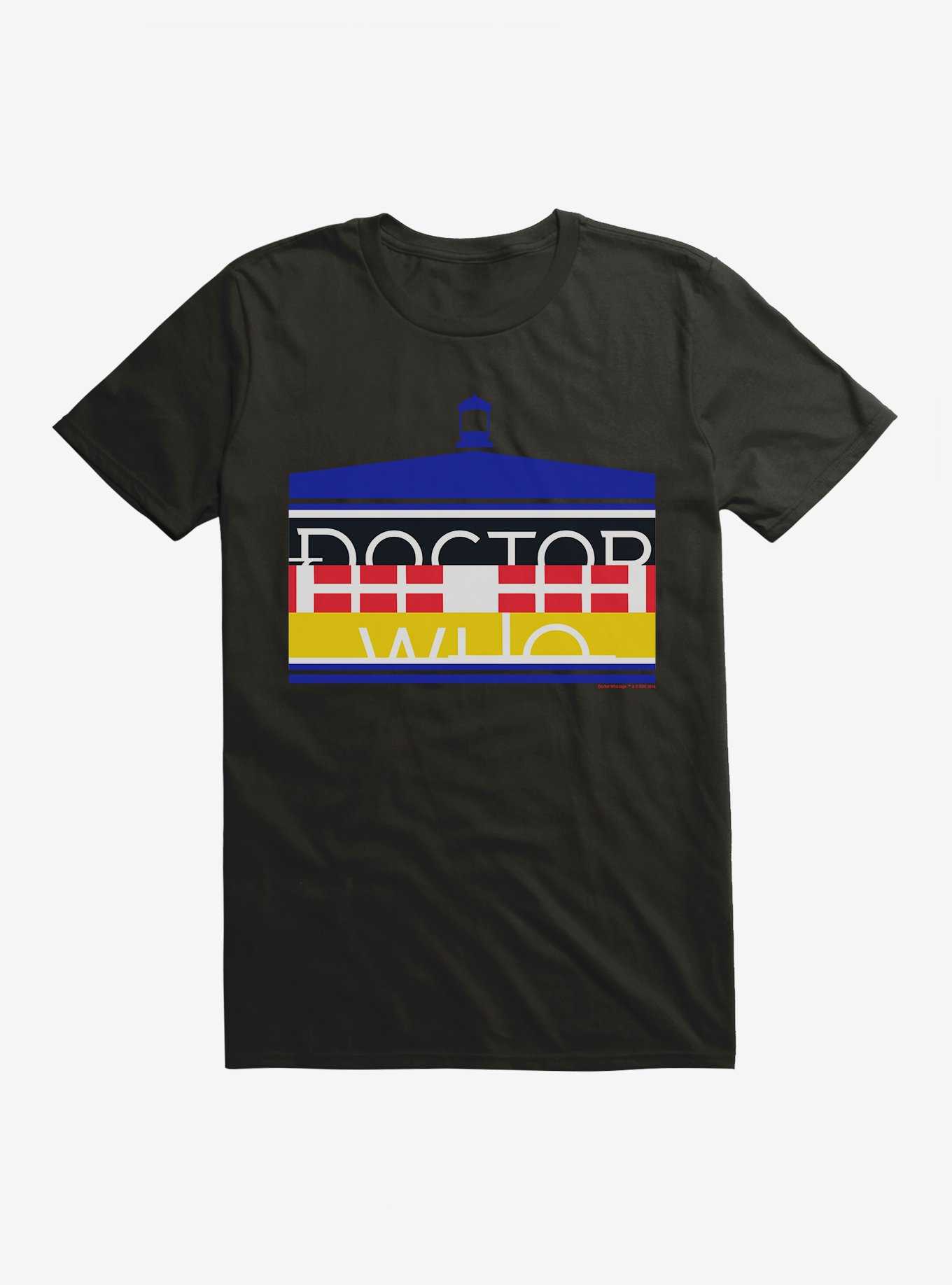 Doctor Who TARDIS Bold Script T-Shirt, , hi-res