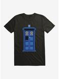 Doctor Who TARDIS Classic Pixelated T-Shirt, , hi-res