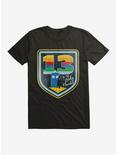 Doctor Who TARDIS Lucky Number 13 Badge T-Shirt, , hi-res