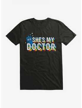 Doctor Who TARDIS My Doctor Script T-Shirt, , hi-res