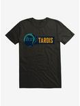 Doctor Who TARDIS Lightning Script T-Shirt, , hi-res