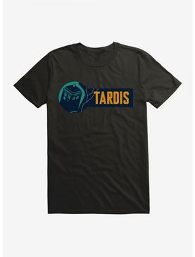 Doctor Who TARDIS Lightning Script T-Shirt, , hi-res
