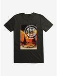 Doctor Who TARDIS Time Lord Scape T-Shirt, BLACK, hi-res