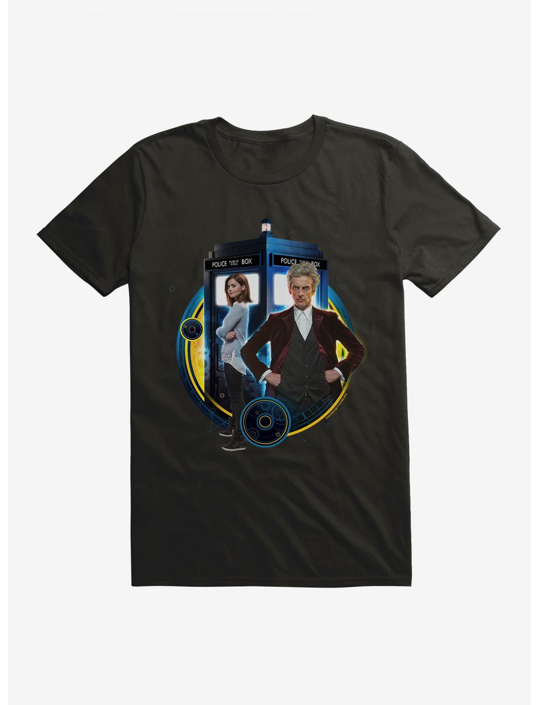 Doctor Who TARDIS Adventuring T-Shirt, BLACK, hi-res