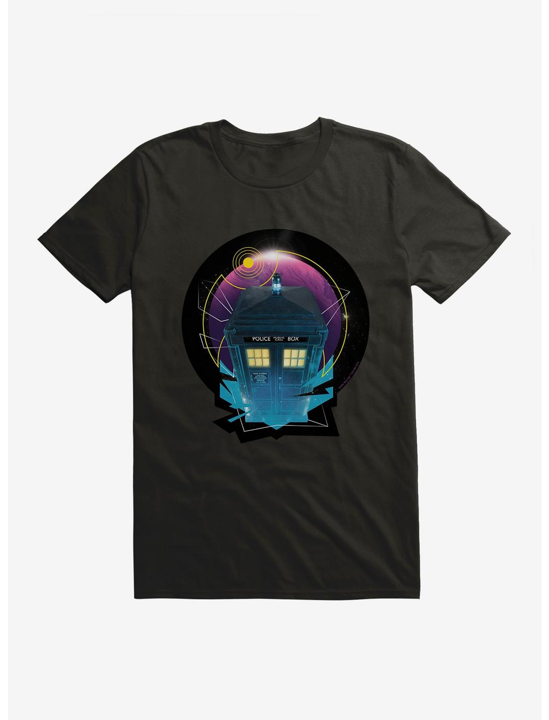 Doctor Who TARDIS Climb Aboard T-Shirt, BLACK, hi-res