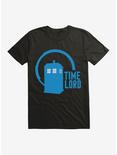 Doctor Who TARDIS Time Lord Icon T-Shirt, BLACK, hi-res