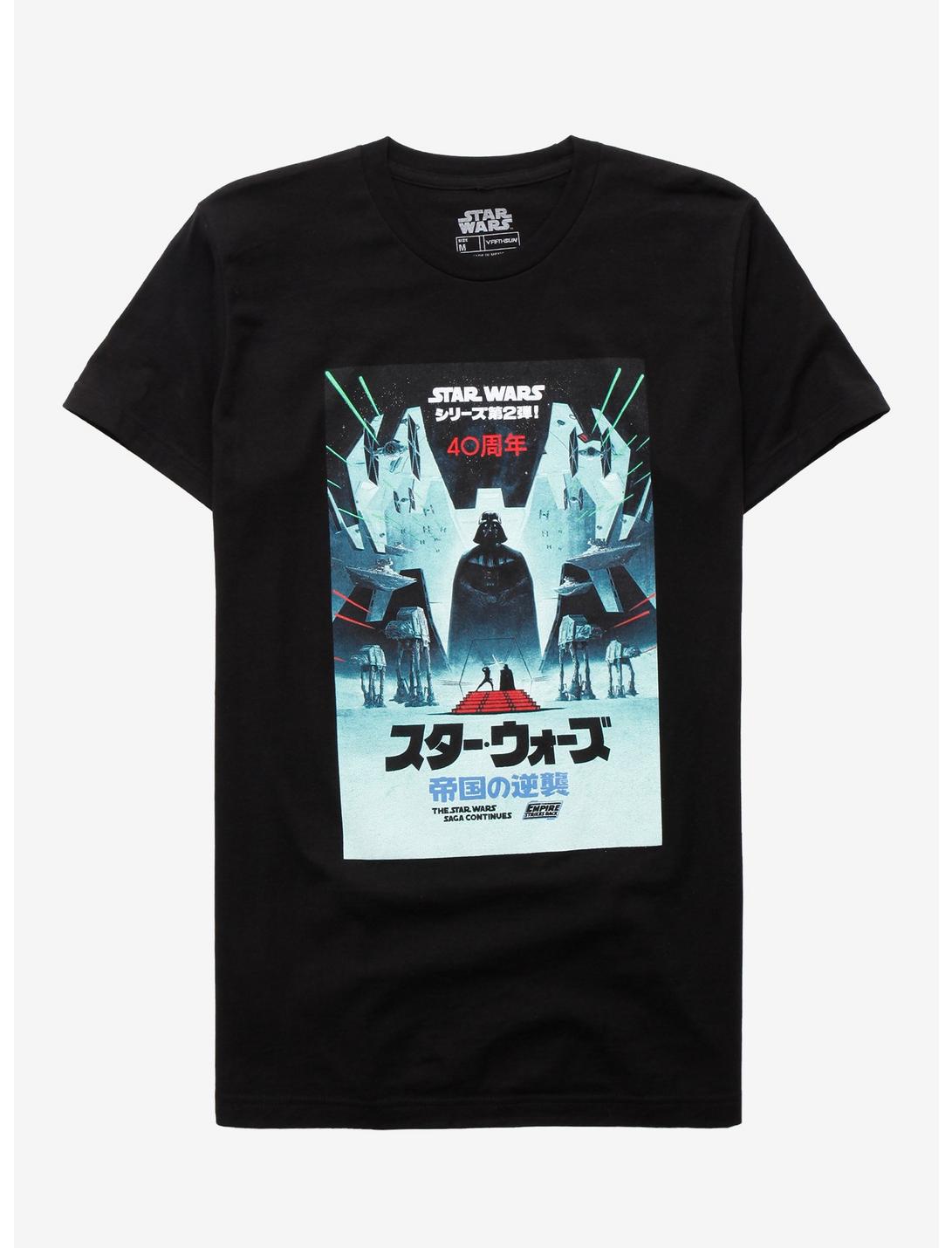 Star Wars International Poster T-Shirt, BLACK, hi-res