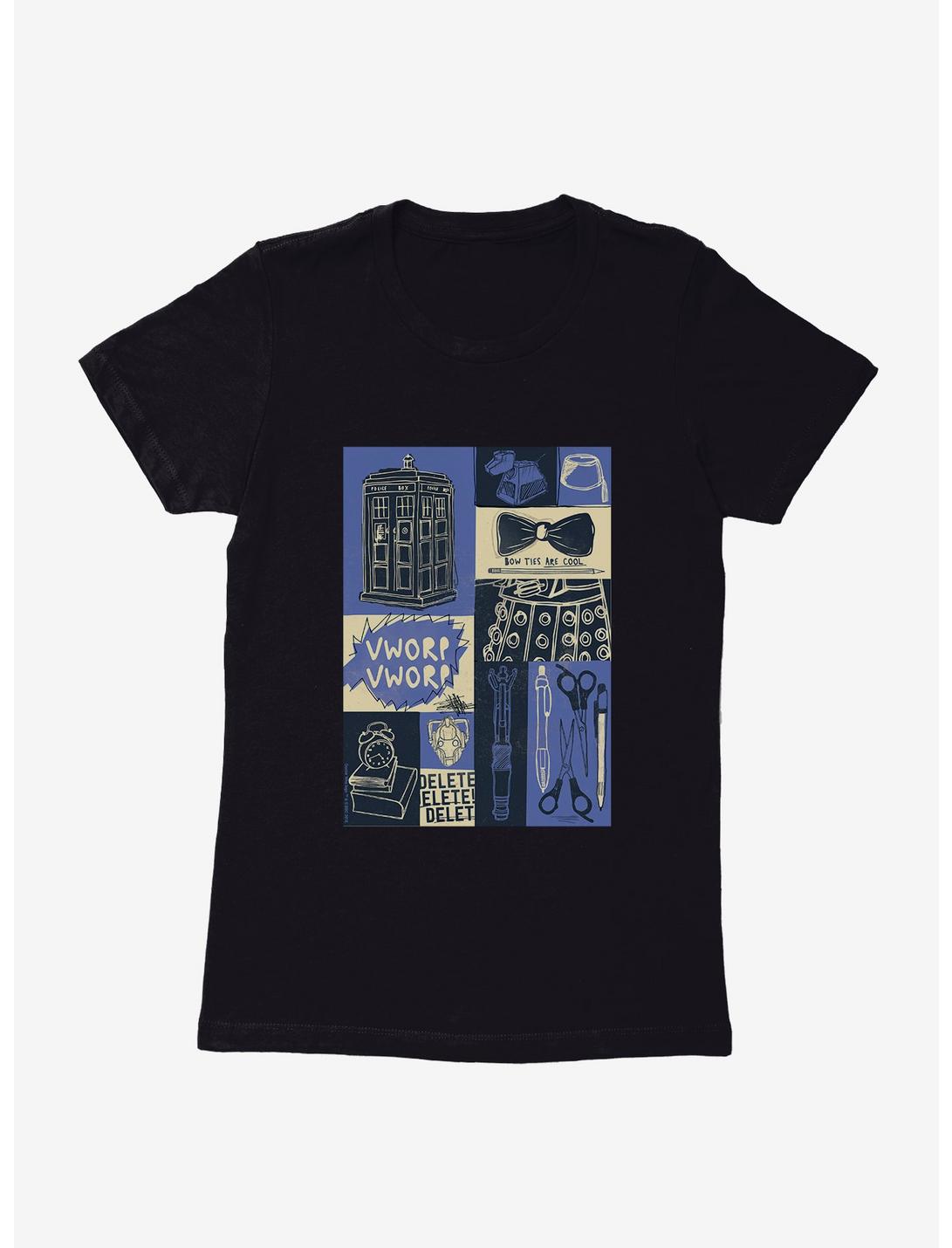 Doctor Who TARDIS Classic Icons Womens T-Shirt, , hi-res