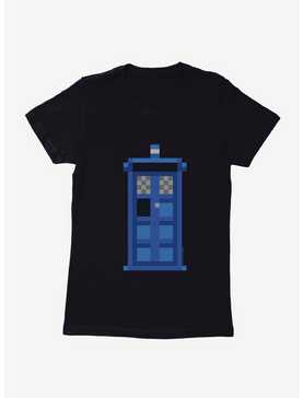 Doctor Who TARDIS Classic Pixelated Womens T-Shirt, , hi-res