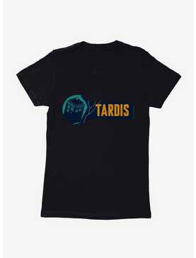 Doctor Who TARDIS Lightning Script Womens T-Shirt, , hi-res