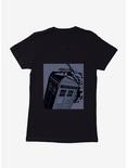 Doctor Who TARDIS Time Waves Womens T-Shirt, BLACK, hi-res
