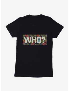 Doctor Who TARDIS Who? Womens T-Shirt, , hi-res