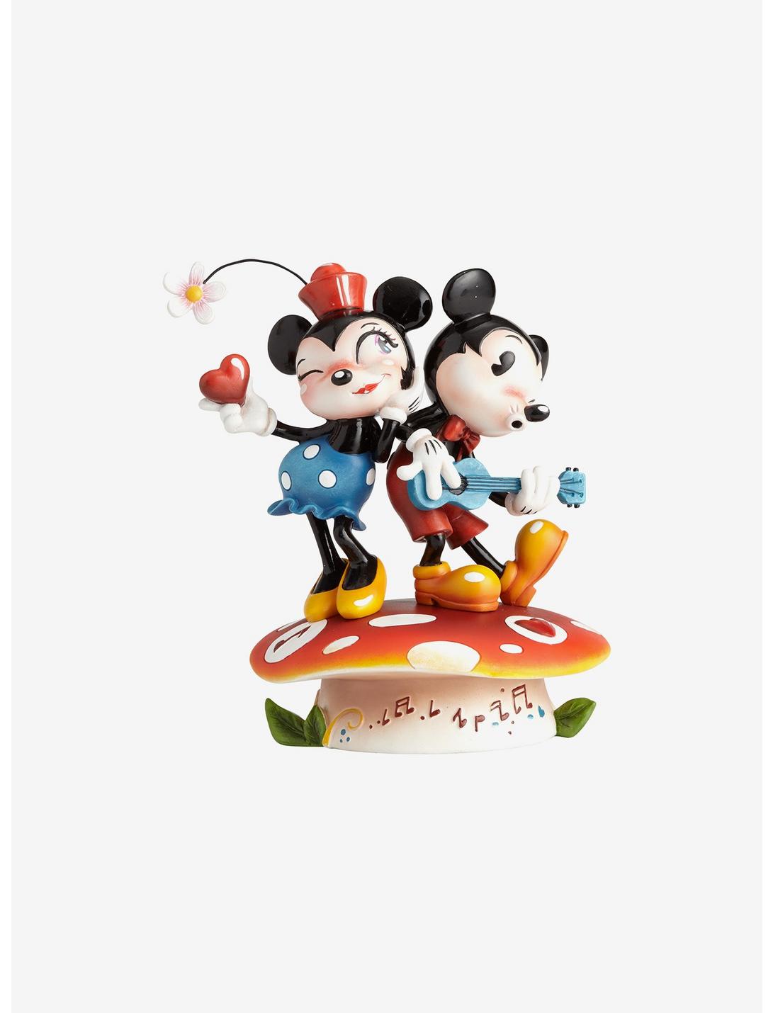 Disney Mickey Mouse Miss Mindy Mickey and Minnie on Mushroom Figure, , hi-res