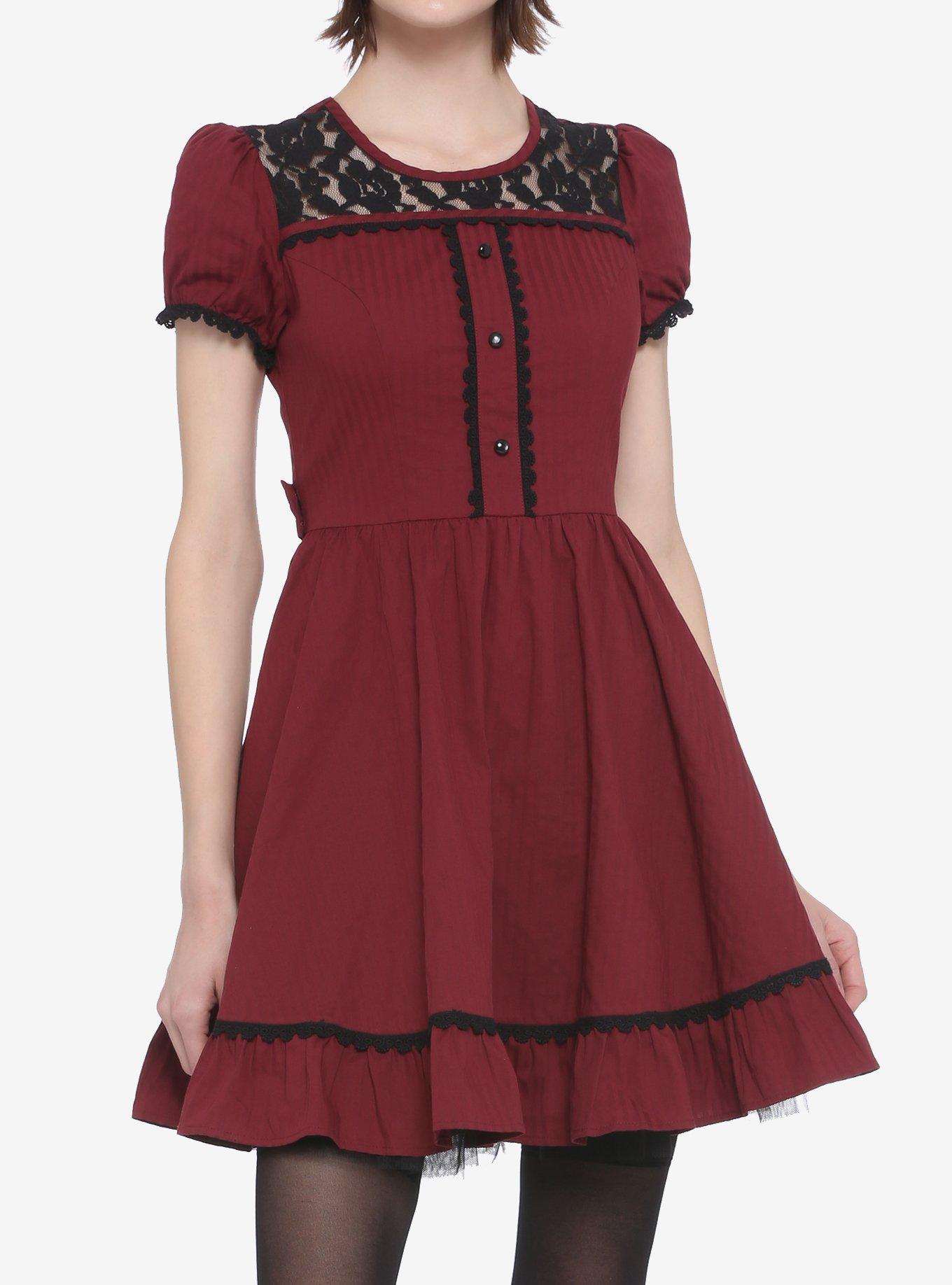 Hot topic hot sale red dress