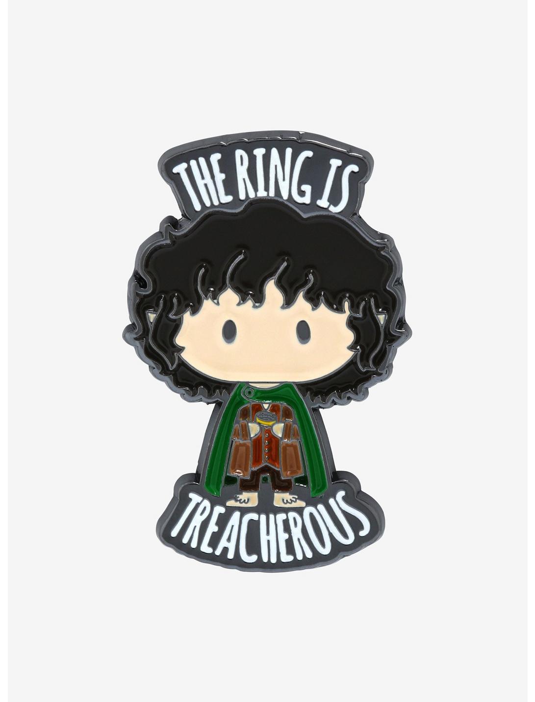 The Lord of the Rings Frodo Chibi Enamel Pin - BoxLunch Exclusive, , hi-res