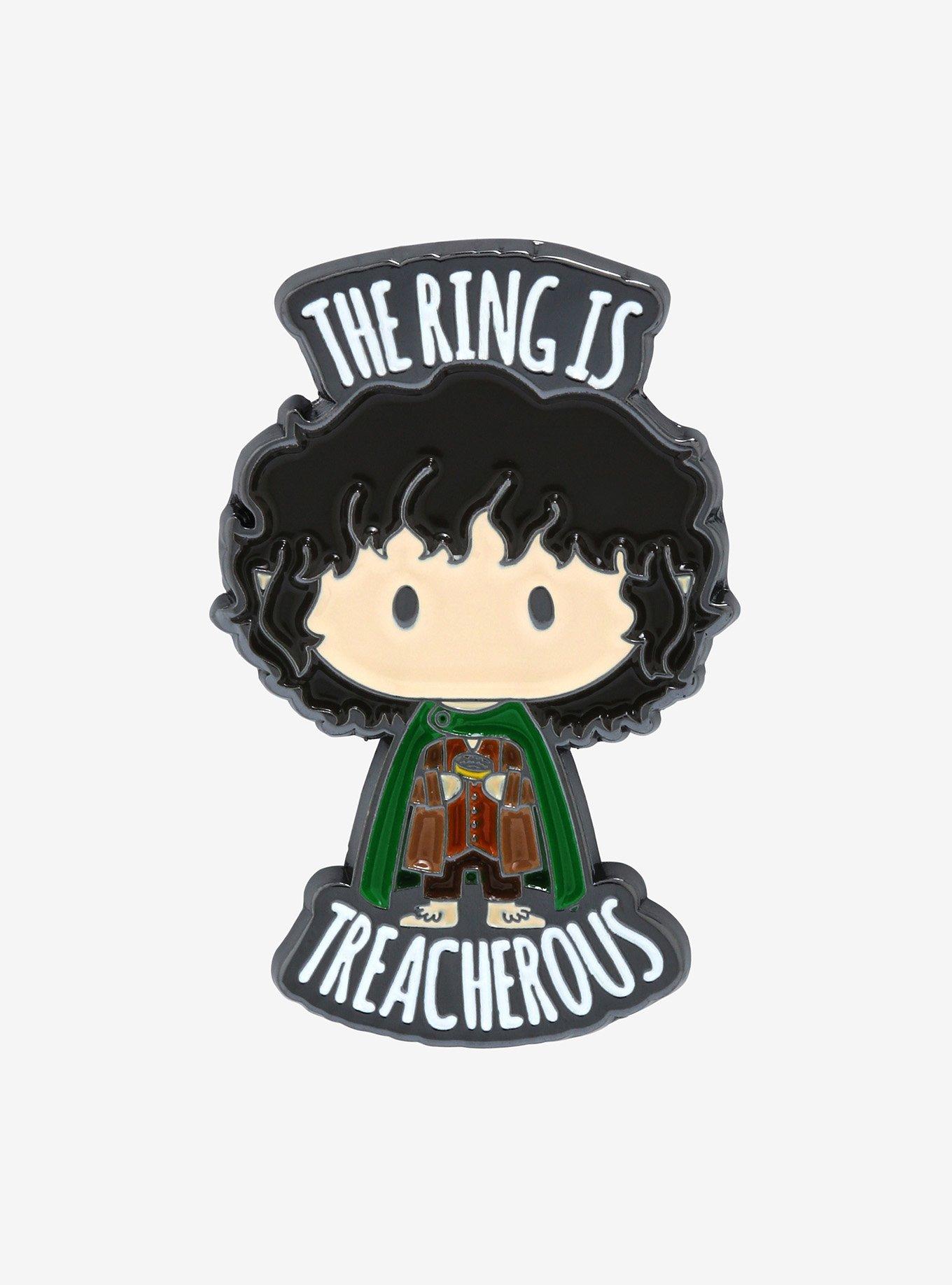 The Lord of the Rings Frodo Chibi Enamel Pin - BoxLunch Exclusive, , hi-res