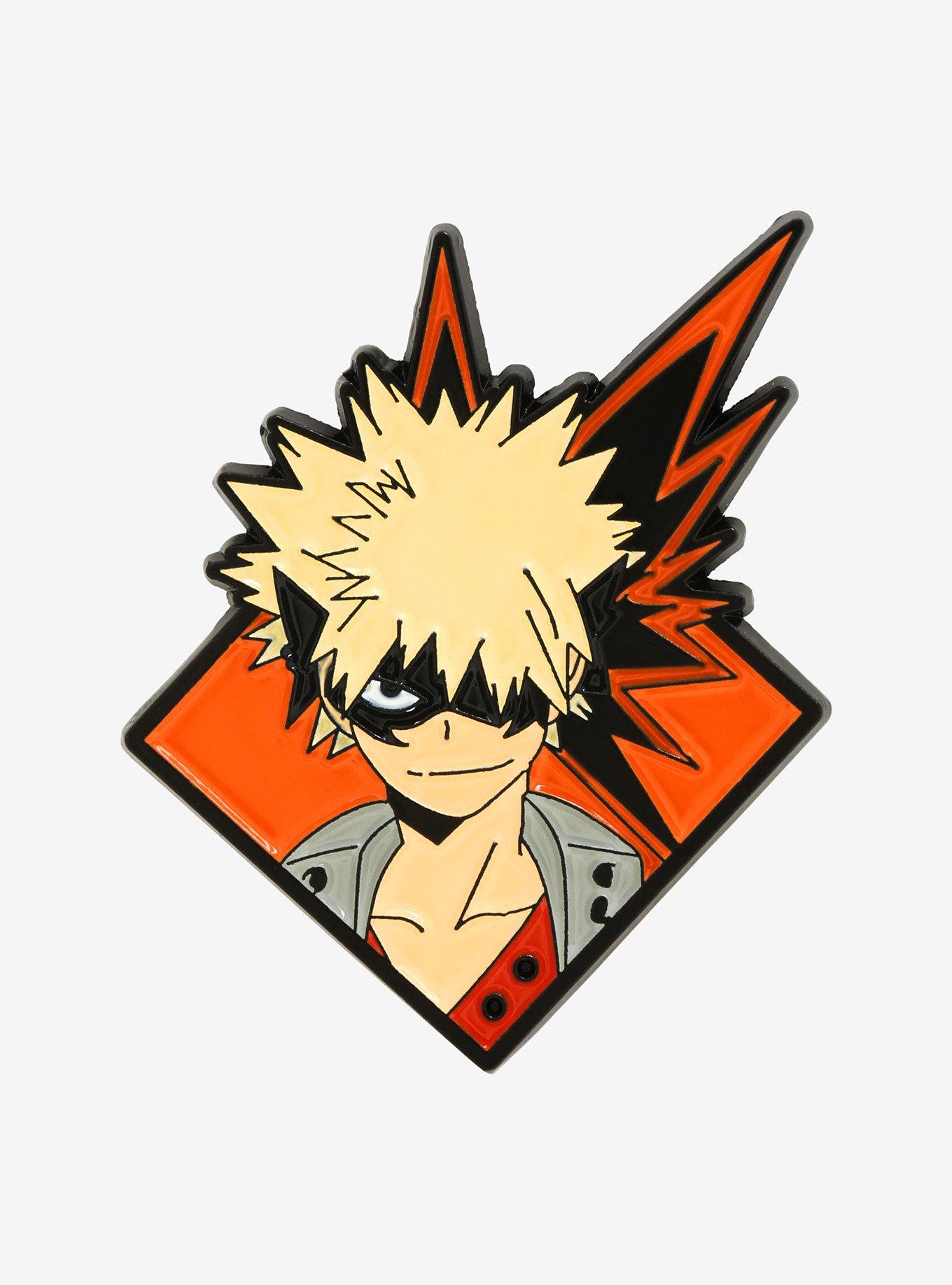 My Hero Academia Katsuki Bakugo Diamond Enamel Pin - BoxLunch Exclusive, , hi-res
