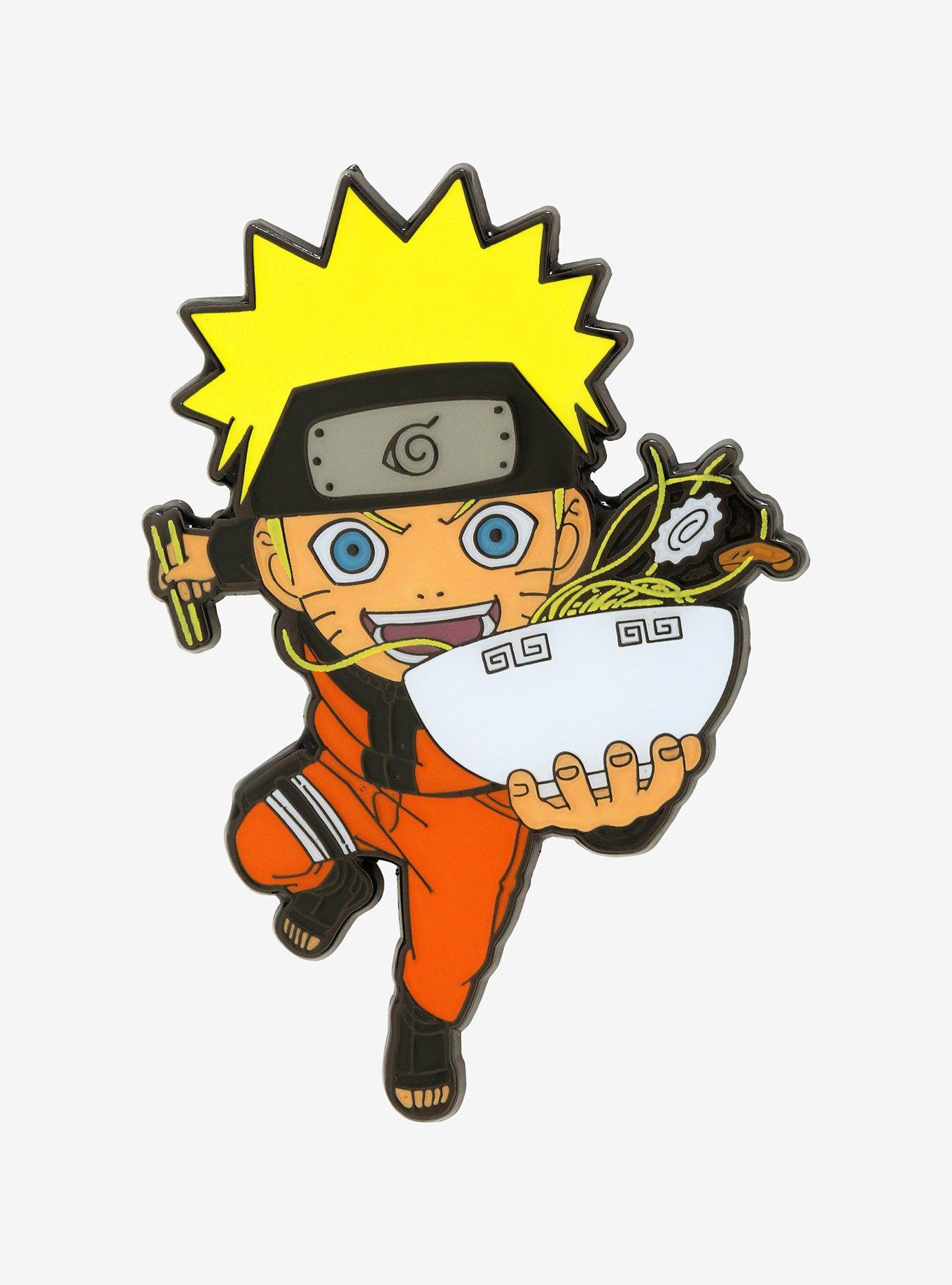 Naruto Shippuden Naruto with Ramen Enamel Pin BoxLunch Exclusive