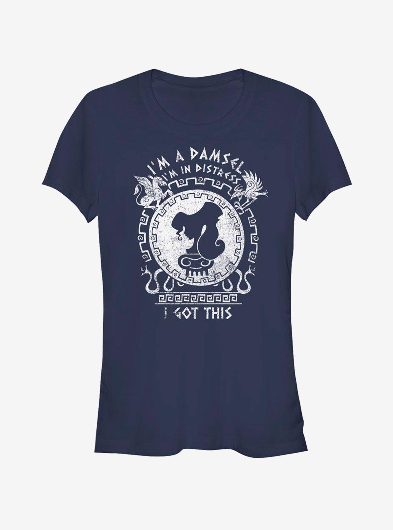 Disney Hercules Damsel Girls T-Shirt, NAVY, hi-res