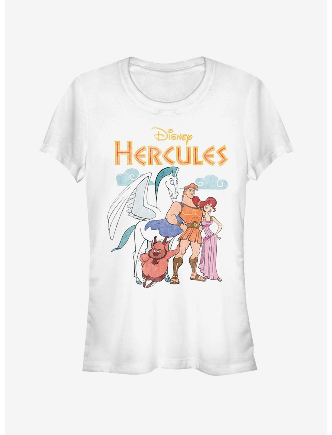 Disney Hercules Hercules Group Girls T-Shirt, WHITE, hi-res