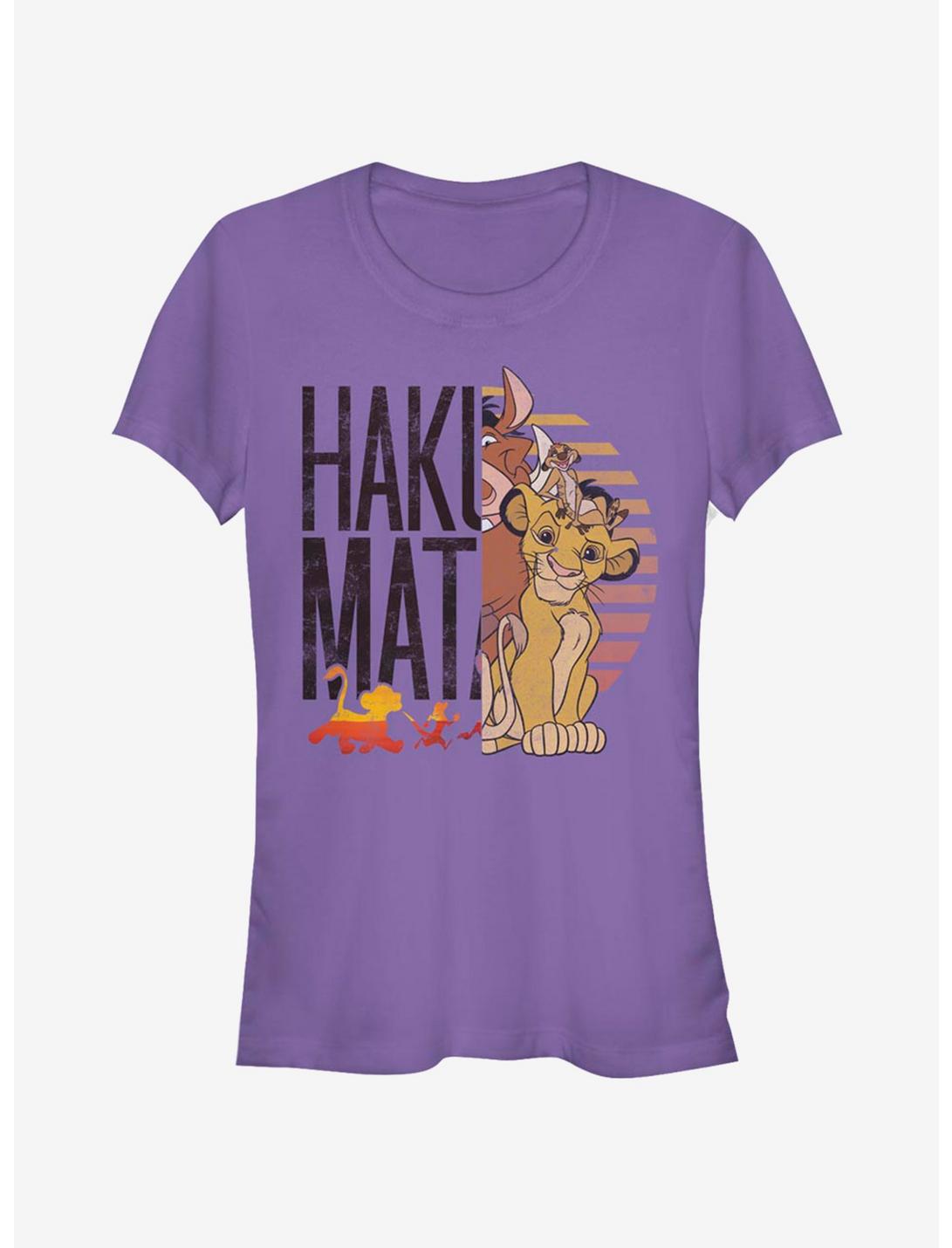 Disney The Lion King Half N Half Girls T-Shirt, PURPLE, hi-res