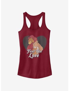 Disney The Lion King Feel The Love Girls Tank, , hi-res