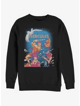 Disney Hercules Hercules Box Fade Crew Sweatshirt, , hi-res