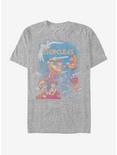 Disney Hercules Hercules Box Fade T-Shirt, ATH HTR, hi-res