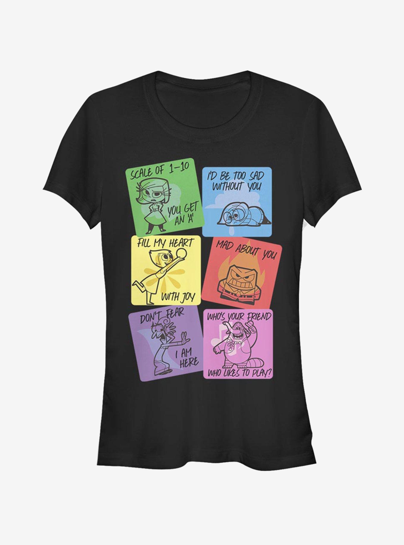 Disney Pixar Inside Out V-Day Cards Girls T-Shirt, , hi-res