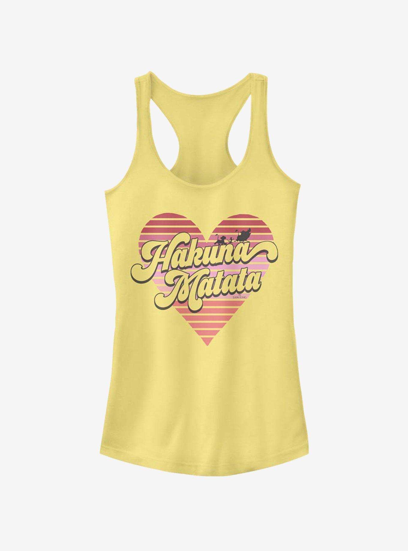 Disney The Lion King Hakuna Heart Girls Tank