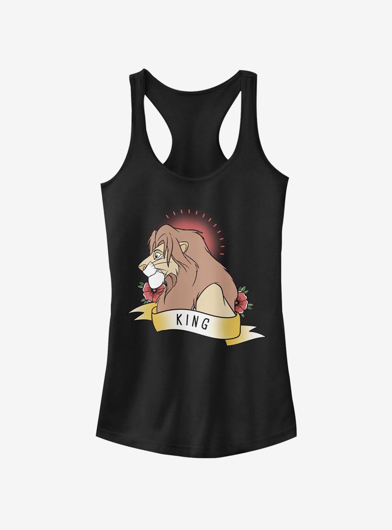 Disney The Lion King King Girls Tank, BLACK, hi-res