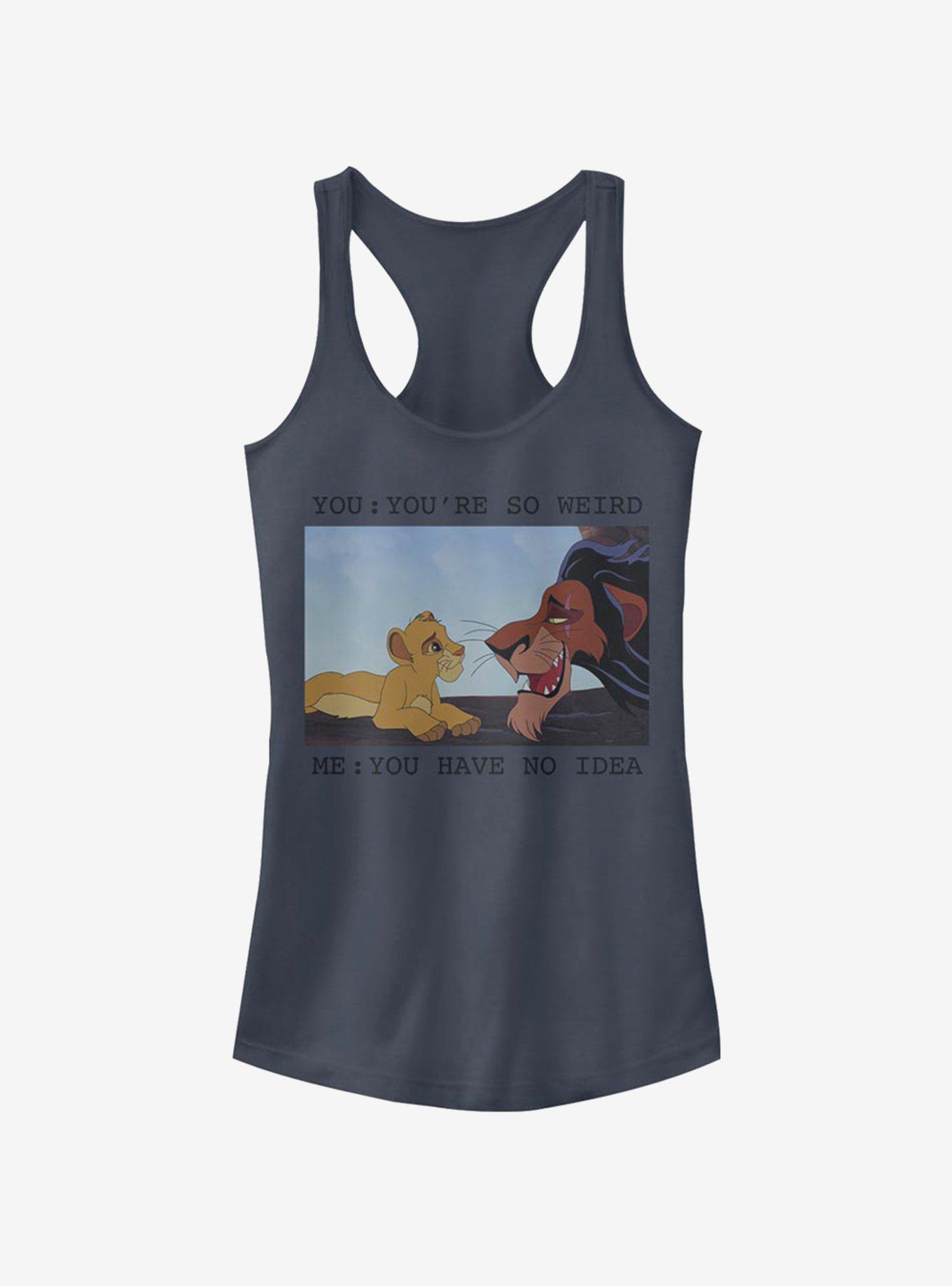 Disney The Lion King So Weird Girls Tank, INDIGO, hi-res