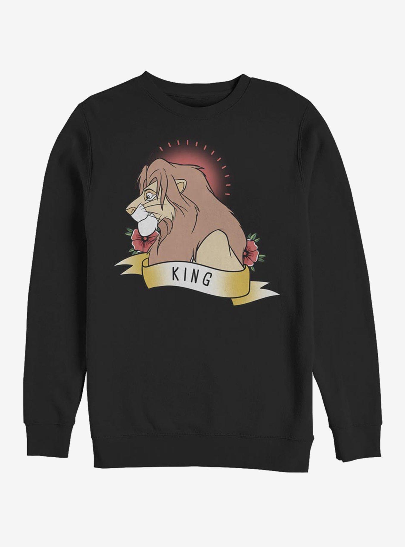 Disney The Lion King King Crew Sweatshirt, , hi-res