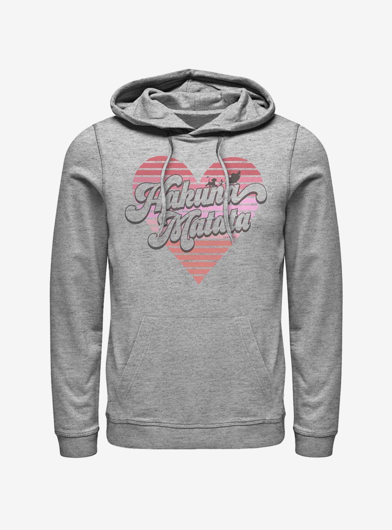 Disney The Lion King Hakuna Heart Hoodie, ATH HTR, hi-res