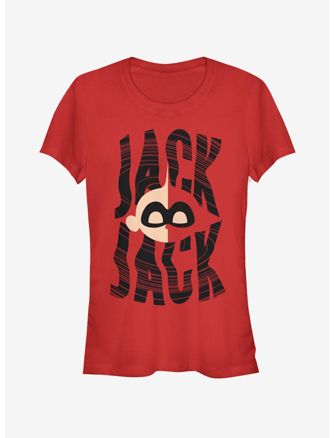 Disney Pixar The Incredibles Grateful Jack Girls T-Shirt, RED, hi-res