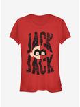 Disney Pixar The Incredibles Grateful Jack Girls T-Shirt, RED, hi-res