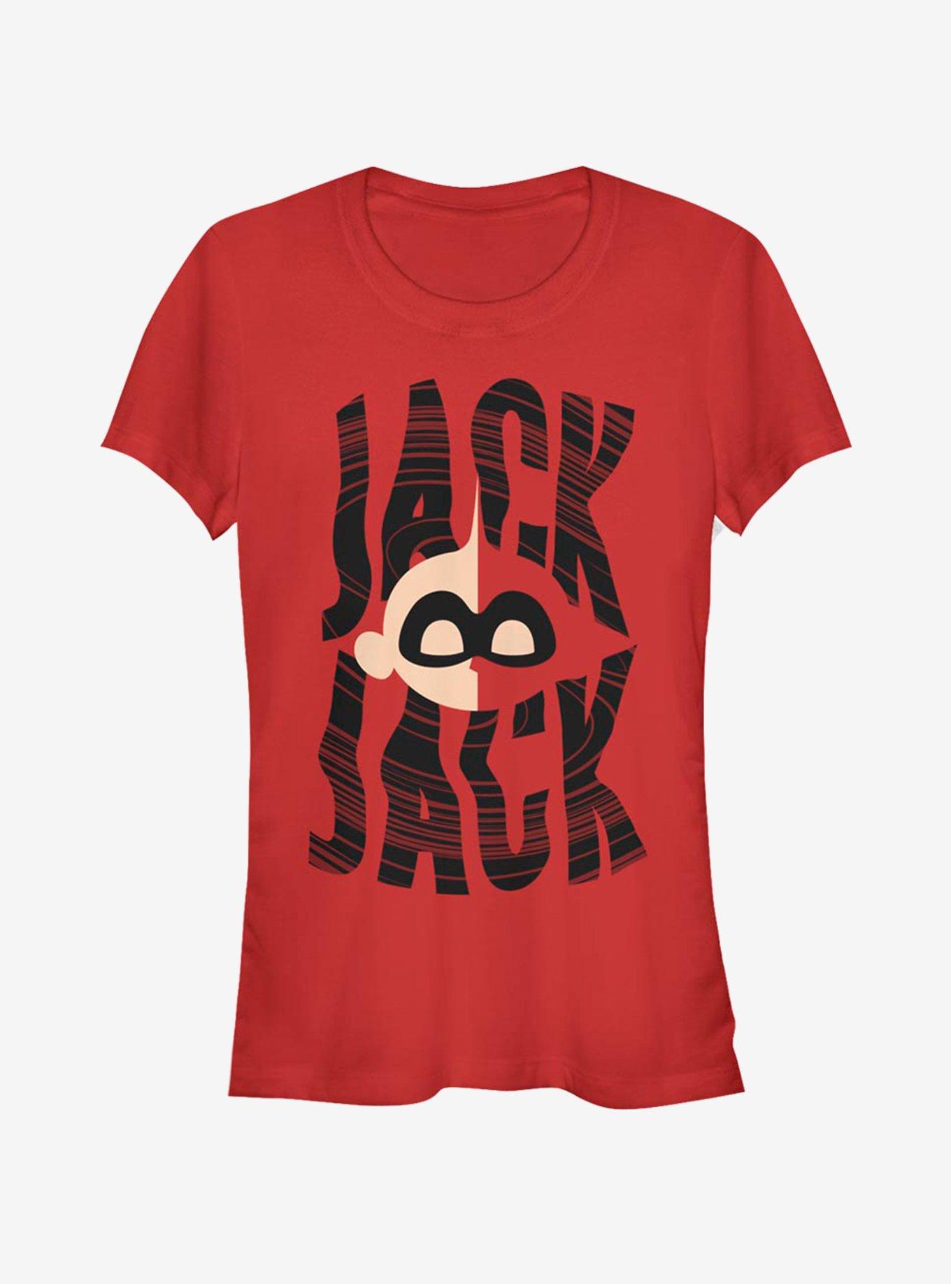 Disney Pixar The Incredibles Grateful Jack Girls T-Shirt, RED, hi-res