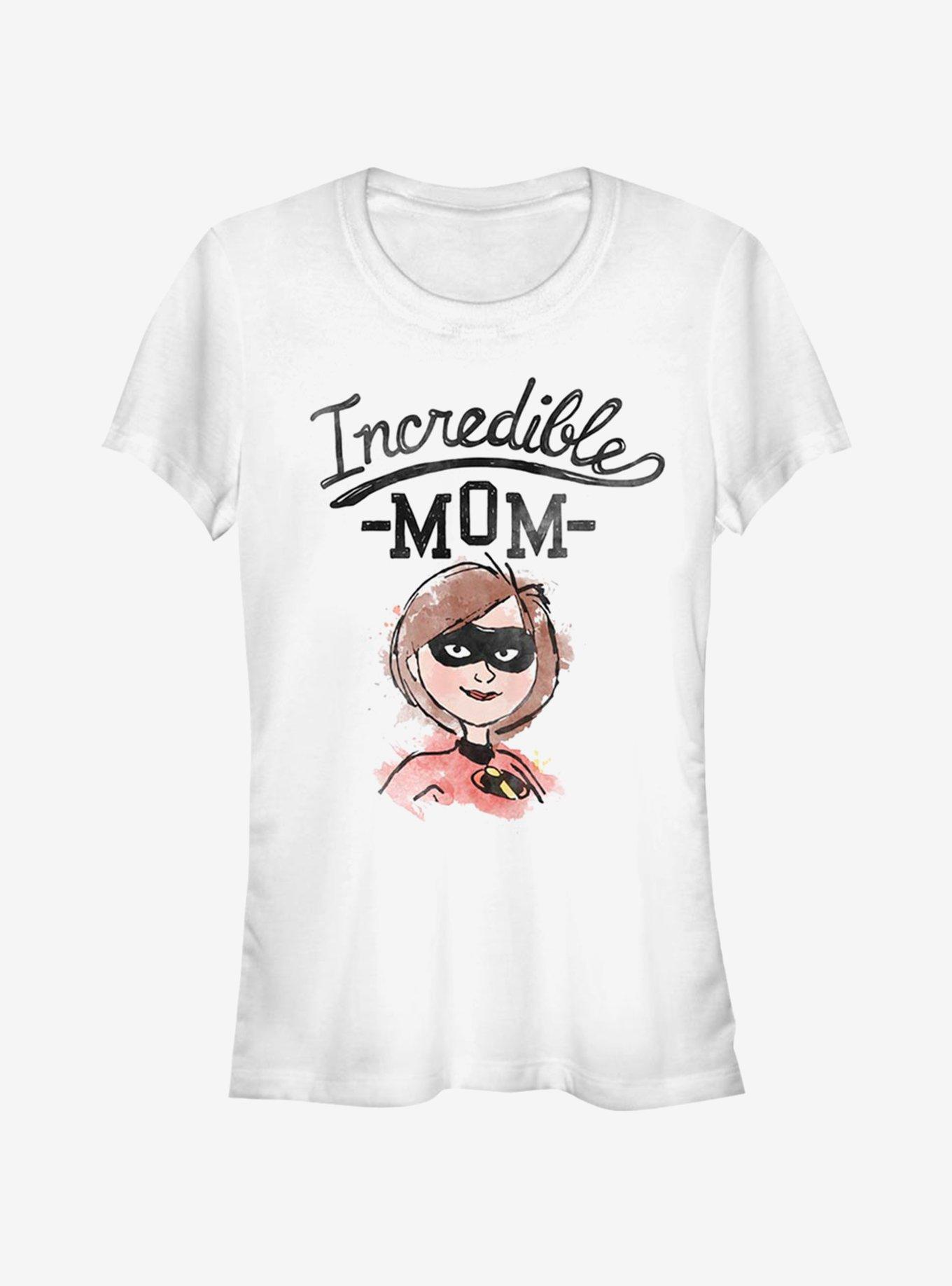 Disney Pixar The Incredibles Incredible Mom Girls T-Shirt, WHITE, hi-res