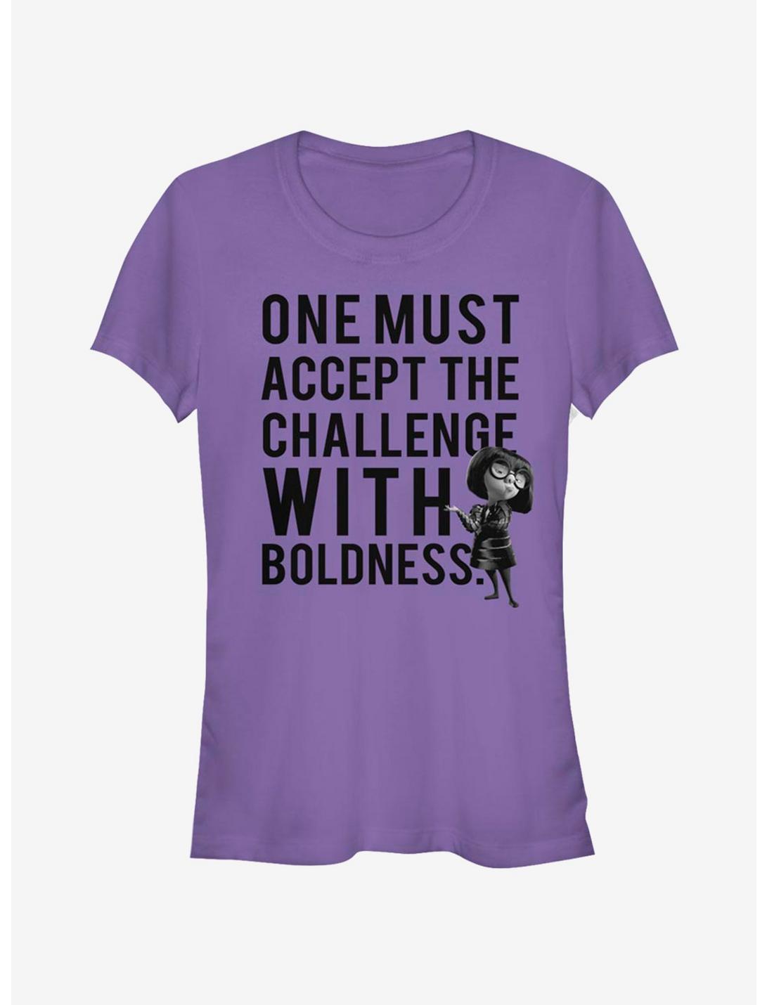 Disney Pixar The Incredibles With Boldness Girls T-Shirt, PURPLE, hi-res