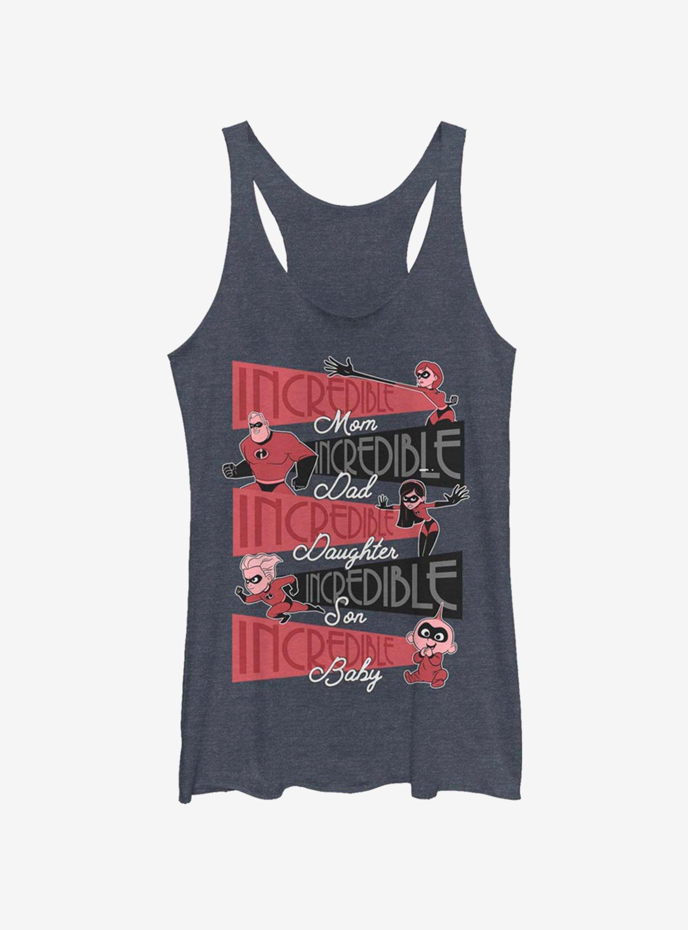 Disney Pixar The Incredibles Incredible Family Girls Tank