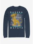 Disney The Lion King Hakuna Simba Long-Sleeve T-Shirt, NAVY, hi-res