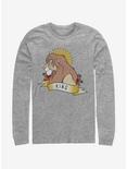 Disney The Lion King King Long-Sleeve T-Shirt, ATH HTR, hi-res